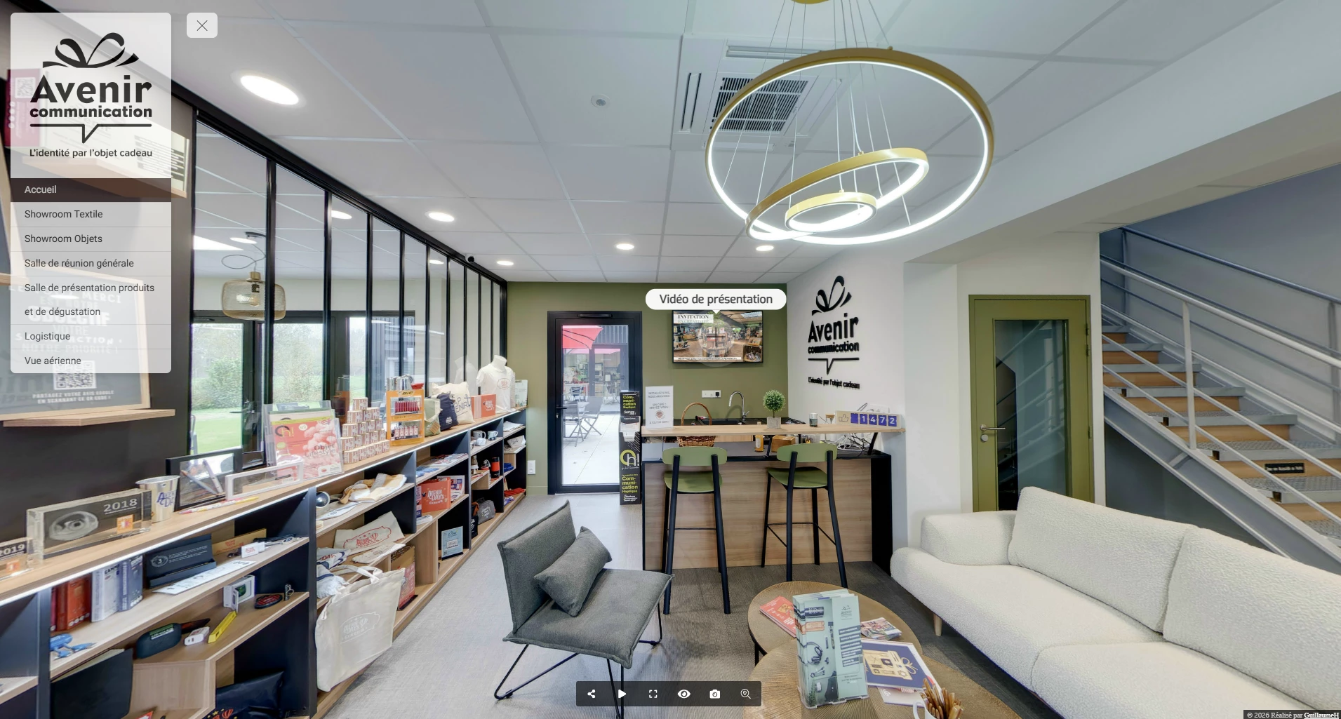 page accueil visite virtuelle avenir communication a longues jumelles realise par guillaume hareux